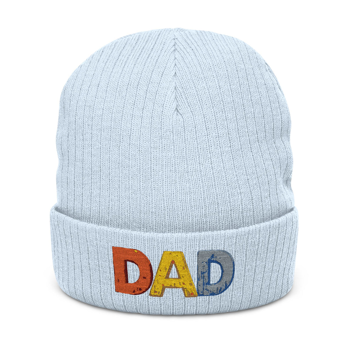 Ribbed Knit Beanie (Embroidery)