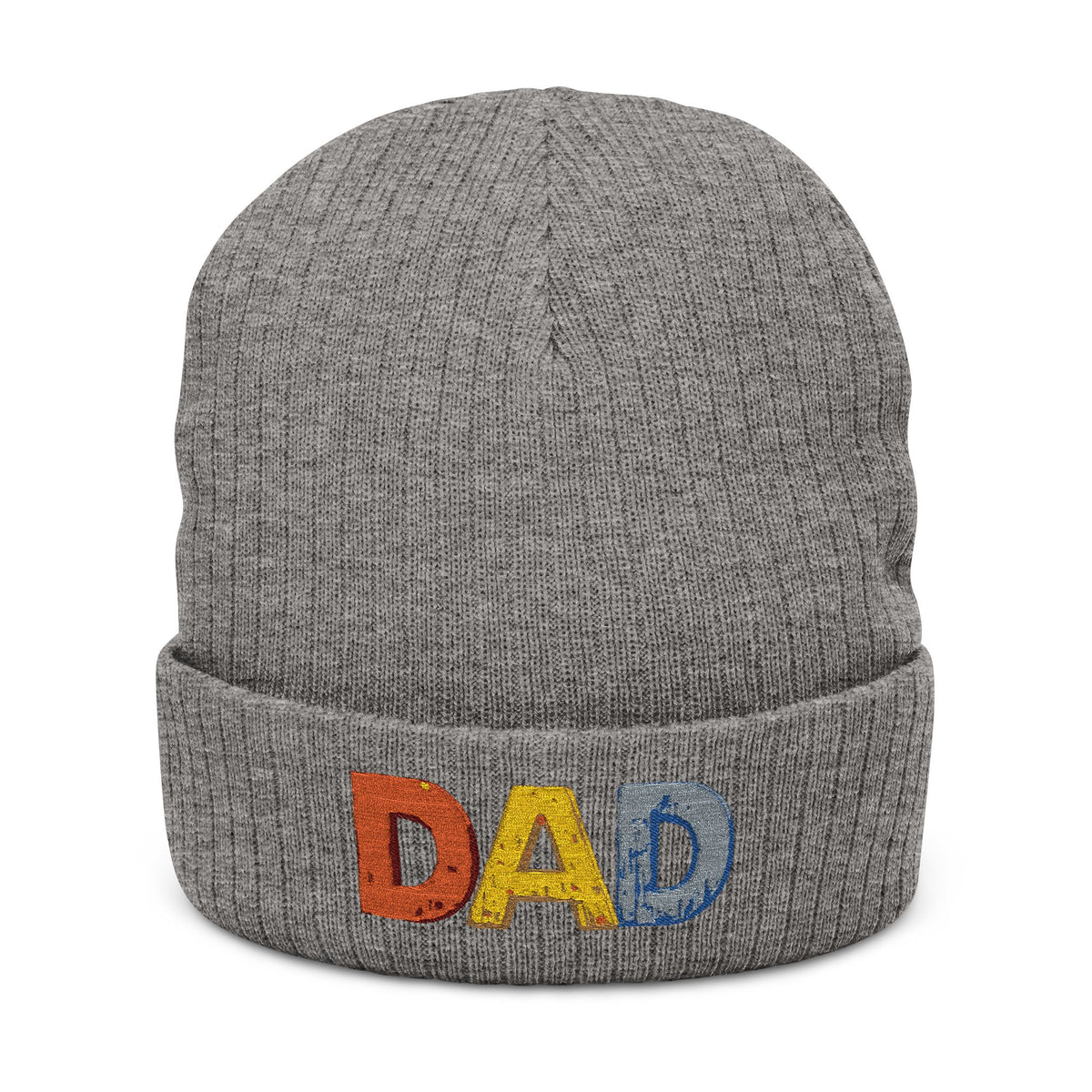 Ribbed Knit Beanie (Embroidery)