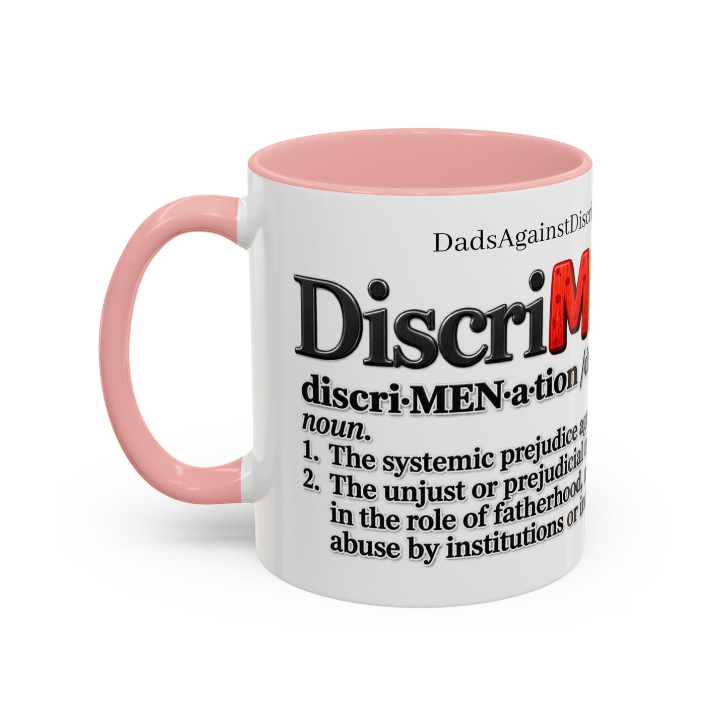 Dad Coffee Mug — Playful Kids Lettering Accent Mug (11/15oz)