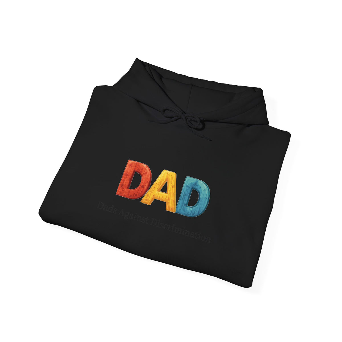 Dad Rainbow Hoodie – Dads Against Discrimination Inspirational Pullover