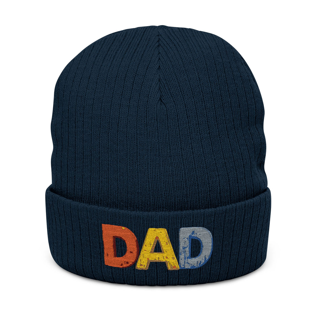 Ribbed Knit Beanie (Embroidery)